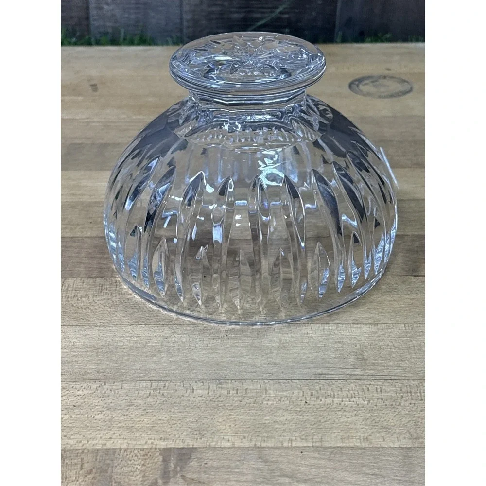 Vintage Marquis by Waterford Crystal Footed Bowl Made in Poland Original Sticker